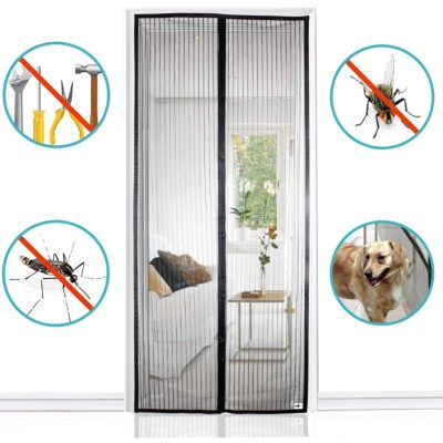 Mosquito Net Screen For Door With Magnet 4