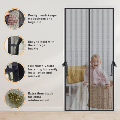 Mosquito Net Screen For Door With Magnet