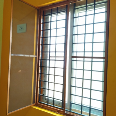 Mosquito Net for Window | Aluminium Frame and SS Net | Size 25.5 cms to 35.5 cms