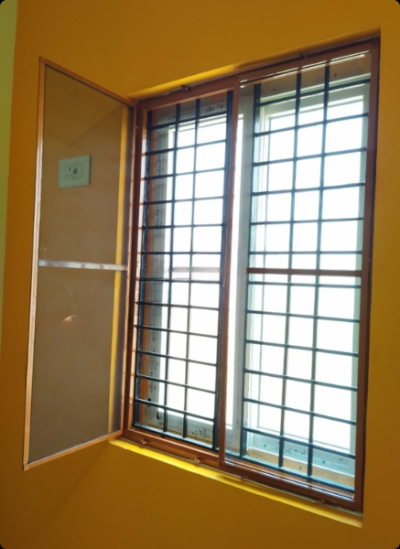 Mosquito Net for Window | Aluminium Frame and SS Net | Size 25.5 cms to 35.5 cms
