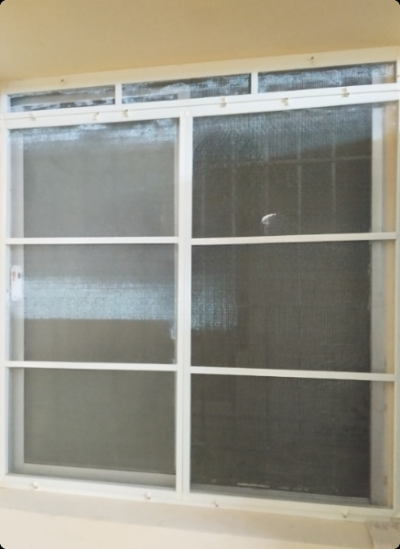 Mosquito Net for Window | Aluminium Frame and SS Net | Size 25.5 cms to 35.5 cms - Image 7