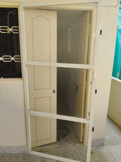 Readymade Open Type Aluminium Frame SS Mosquito Net Door 3