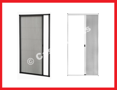 Sliding Balcony Mosquito Net | Aluminium Frame and Fiber Net | Size 147.5 cms to 188 cms - Image 8