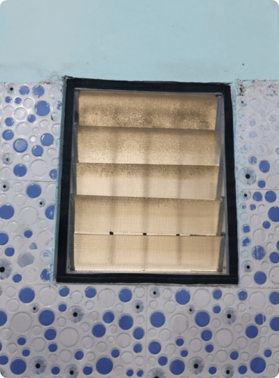 Mosquito Mesh For Exhaust Ventilator | Kitchen Restroom | Size 117 cms to 35.5 cms